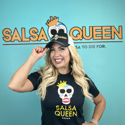 Salsa Queen Hat - Black or Red