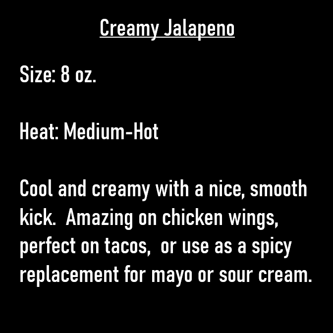 Creamy Jalapeno - Salsa Queen